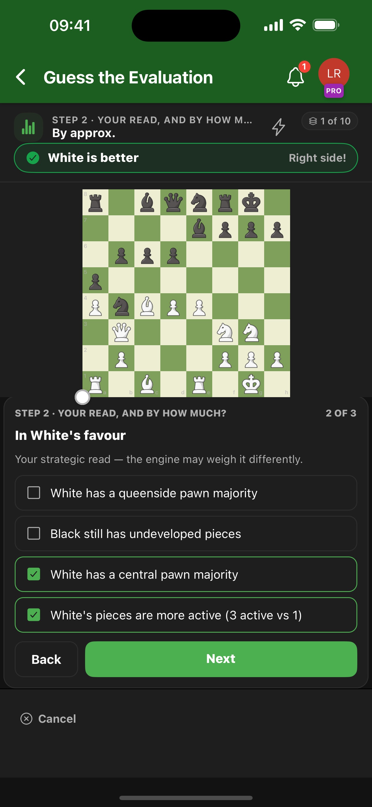 Screenshot 2 of chesswiz