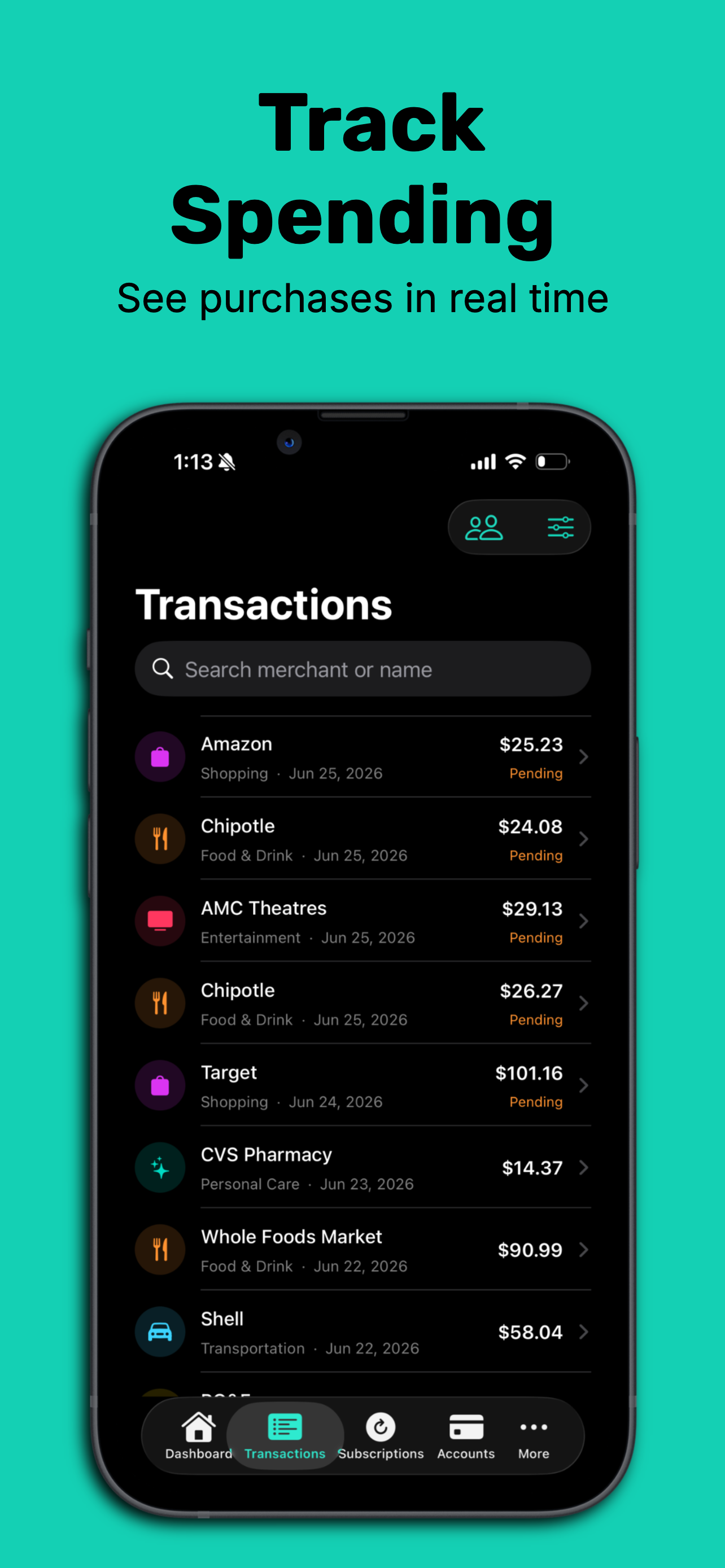 SpendRadar Pro screenshot 5