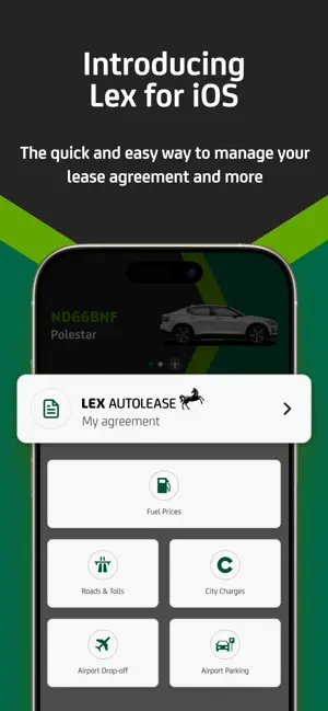 Lex Autolease iPhone screenshot 1