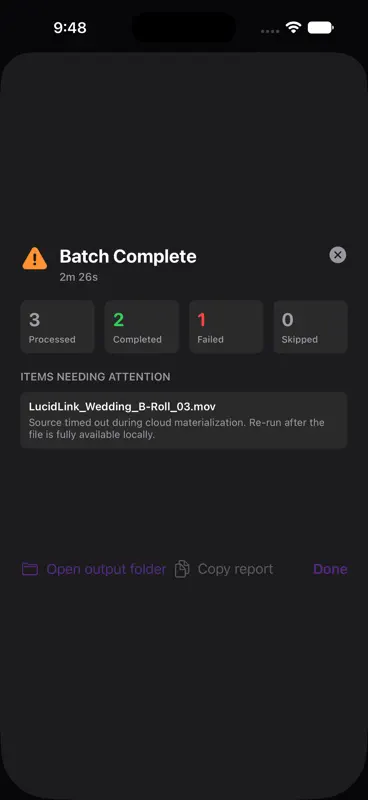 LogGate Pro · Log to Rec.709 screenshot 4 of 7