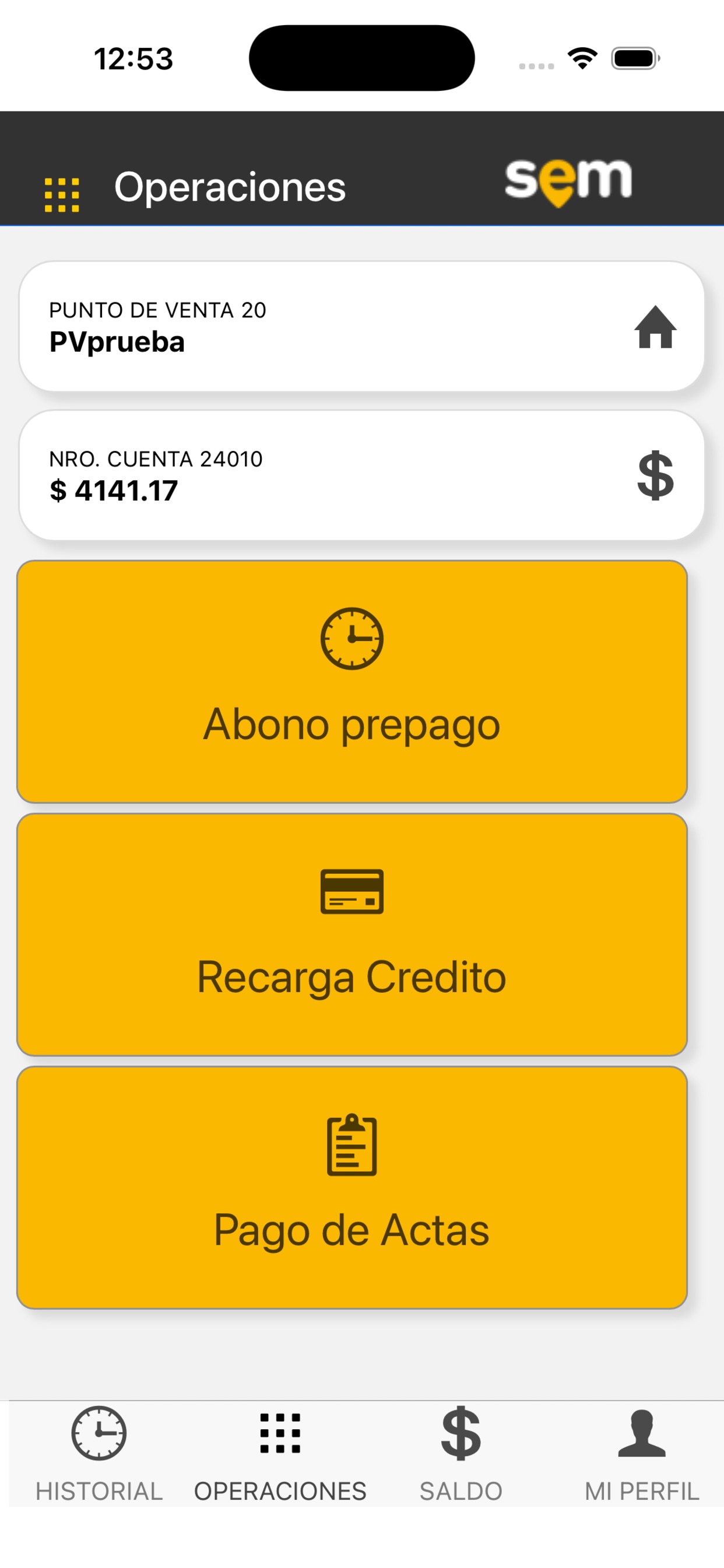 Screenshot 2 of SEM Kiosco