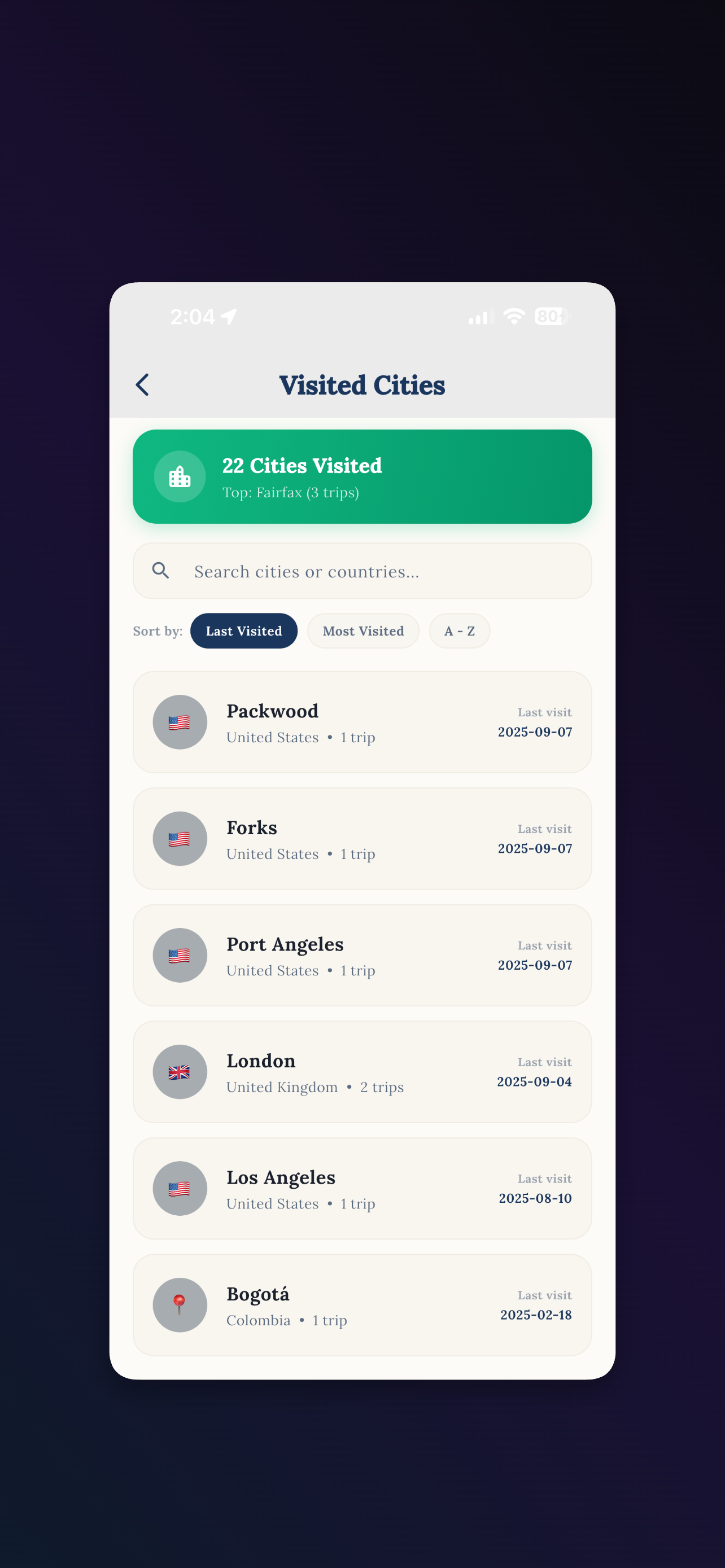 TripTaleMap screenshot 8