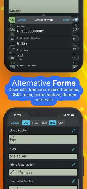 Scientific Calculator Plus 991 iPhone screenshot 6