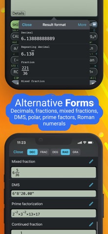 Scientific Calculator Plus 991 iPhone screenshot 6