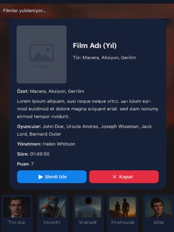 NetIPTVPlayer iPad screenshot