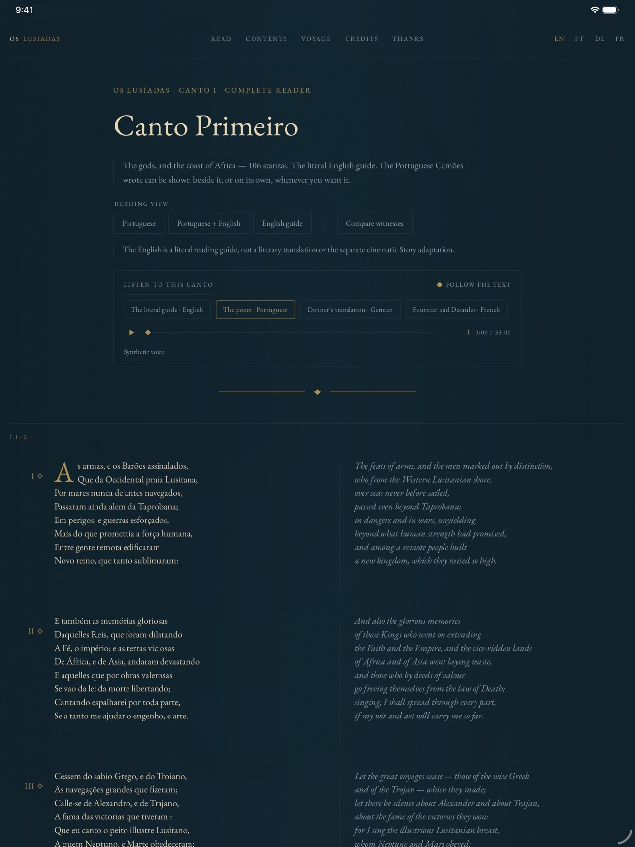 Screenshot 8 of Os Lusíadas