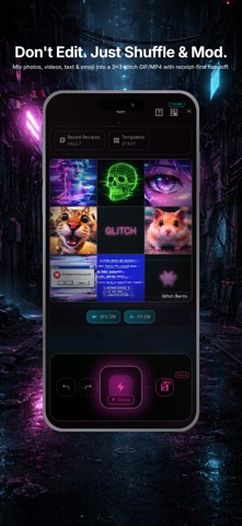 Glitch Bento screenshot