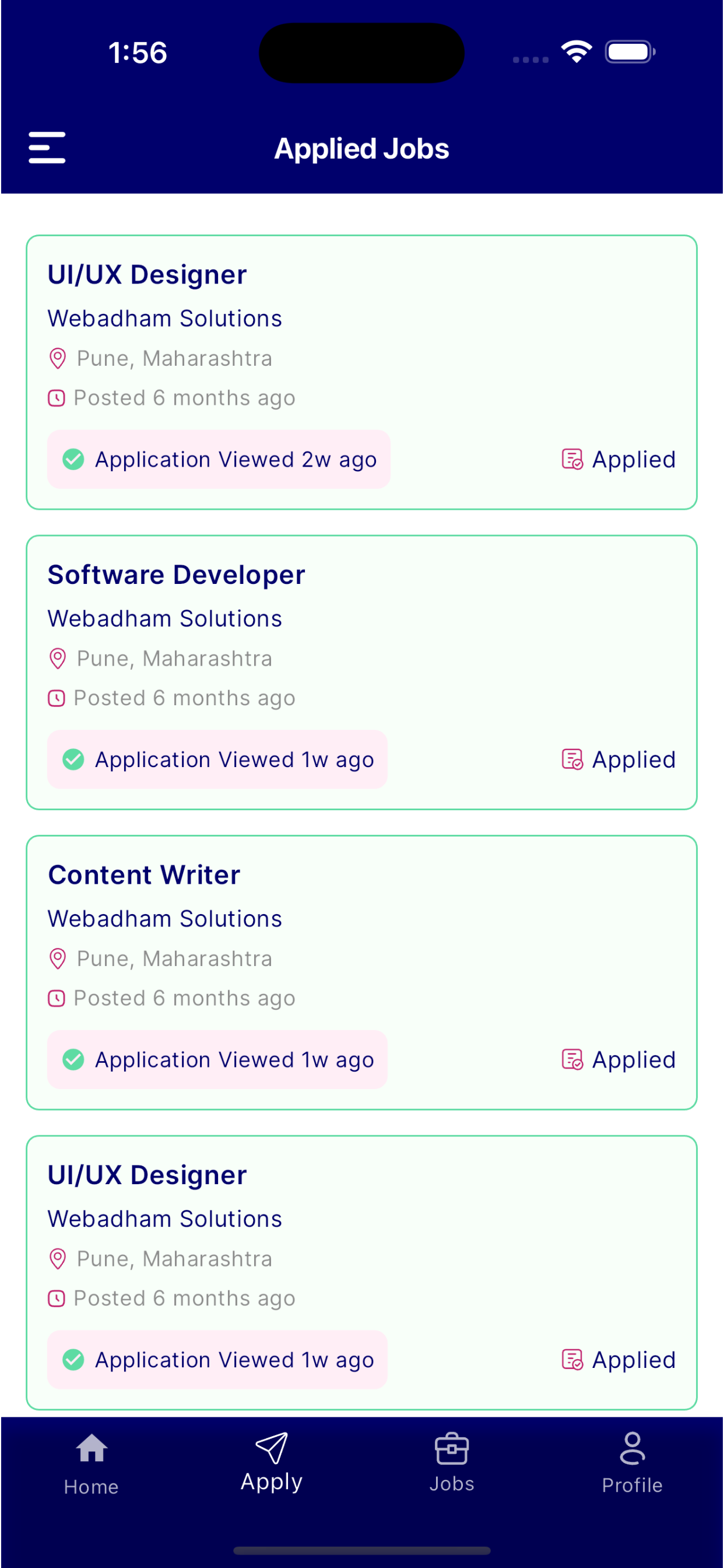 Mumbai City Jobs