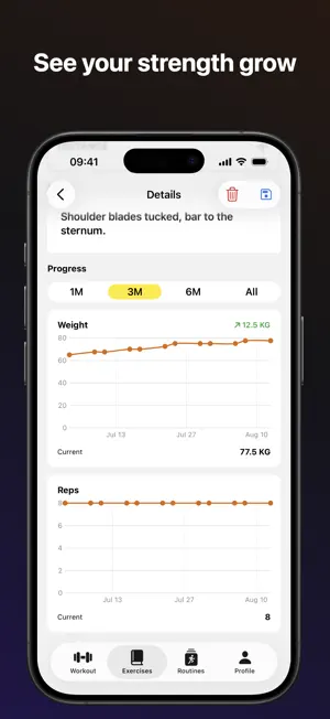 Strainup: Workout Builder screenshot 3