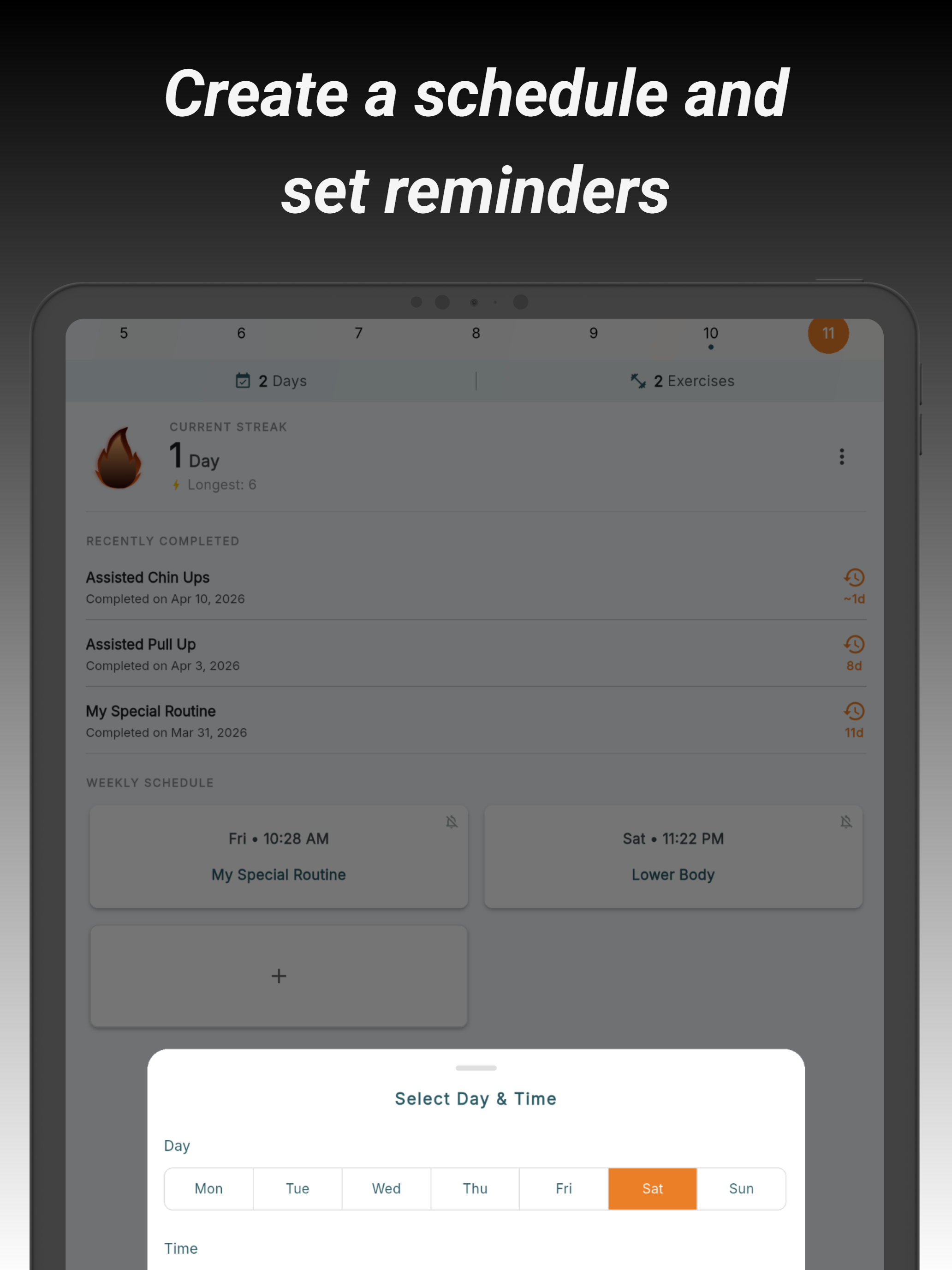 JustLiftin Workout Tracker screenshot 14