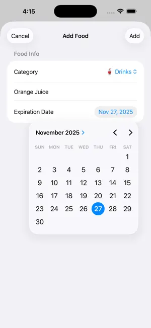 Expiration Manager: FoodSavvy screenshot 3