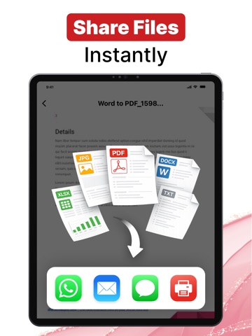 PDF Converter : Picture to PDF iPad screenshot