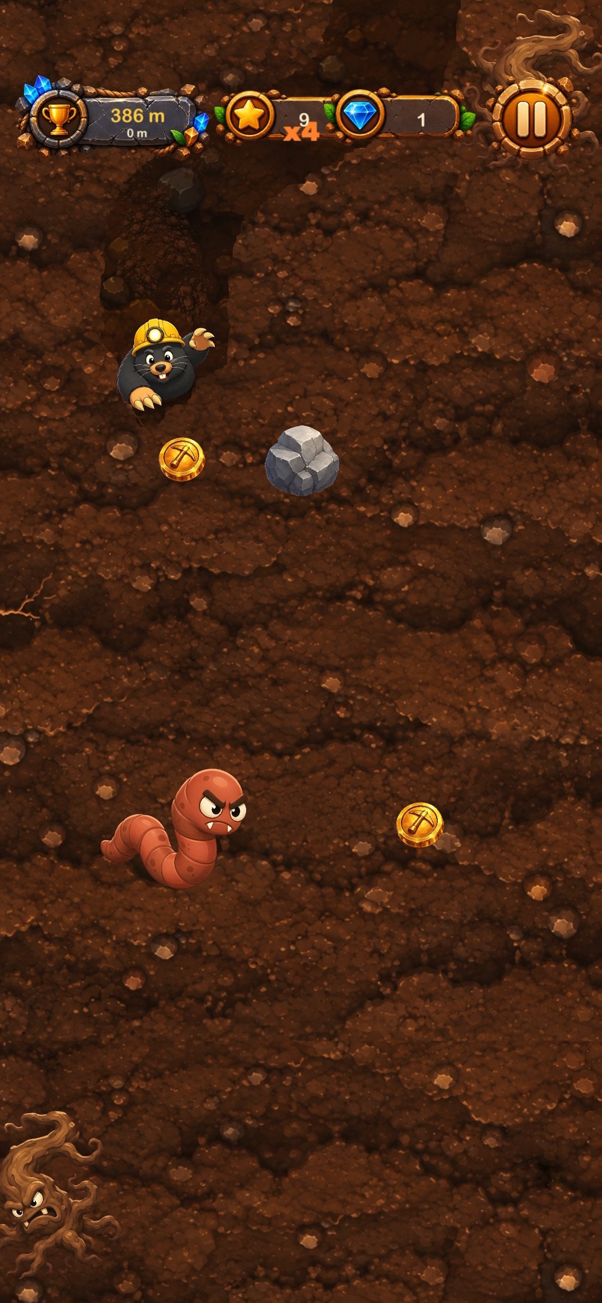Screenshot 1 of Mole Drill