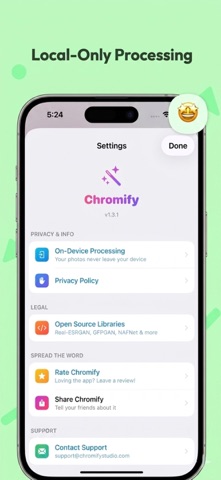 Chromify Studio screenshot