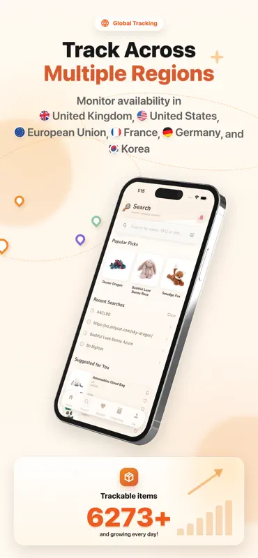 Jelly Tracker: Alert & Collect screenshot 5 of 6