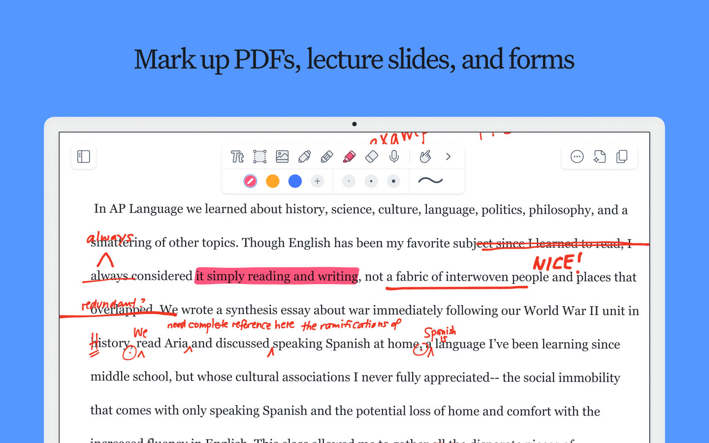 Notability: AI Notes & PDF app