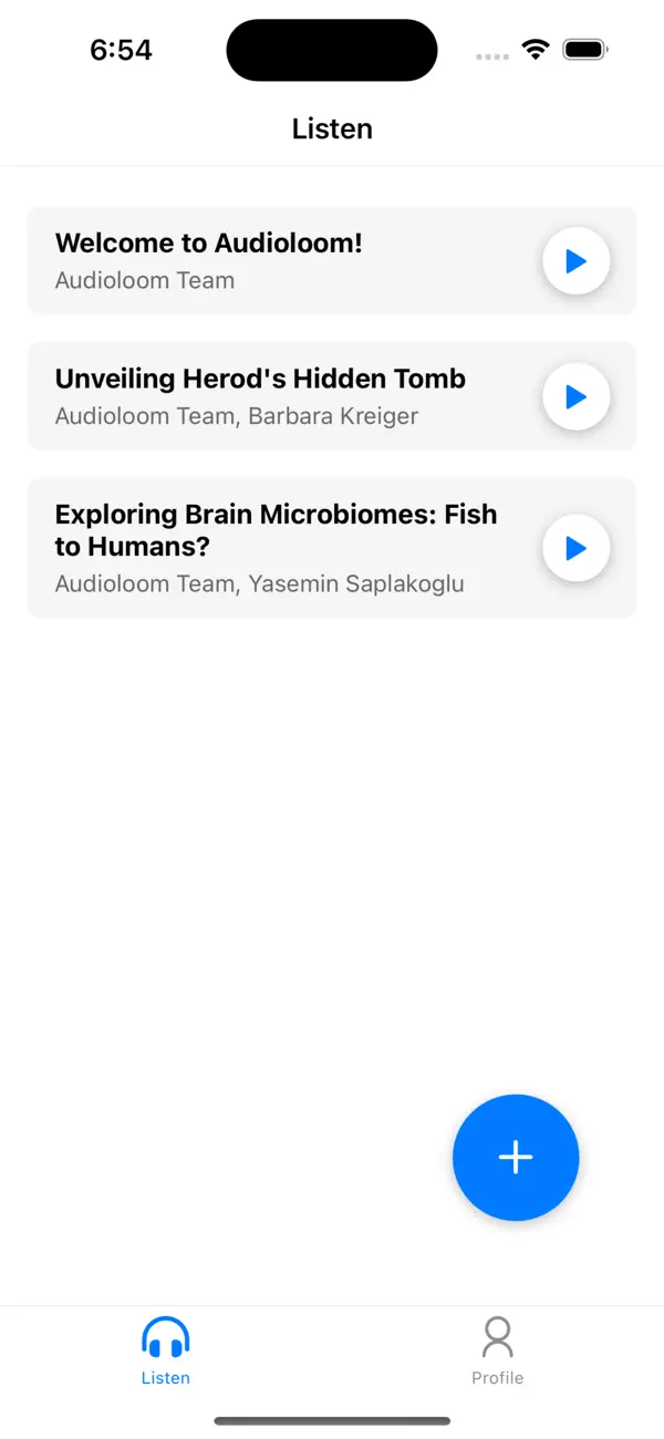 Screenshot #2 pour Audioloom