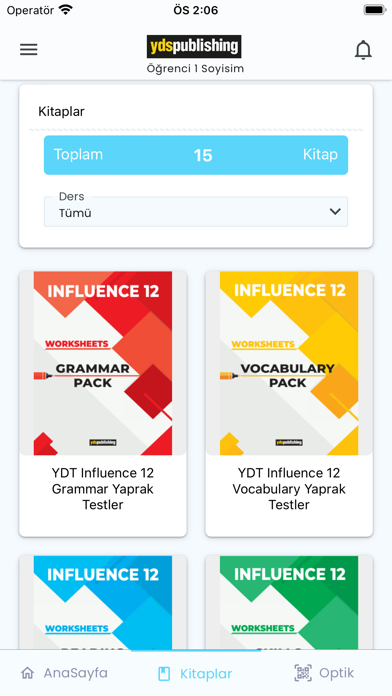 YDT LMS Screenshot