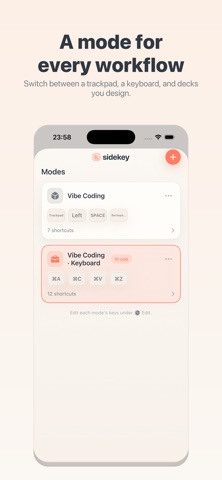 Sidekey: Wireless Keyboard Screenshot 3 of 6
