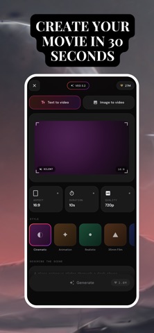 Reel - Veo Video AI iPhone screenshot