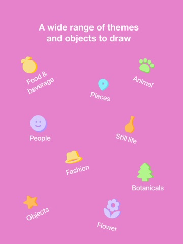 Penso: One drawing a day iPad screenshot