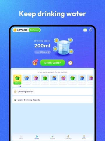 StepLite: Water & Step Tracker ipad screenshot 4