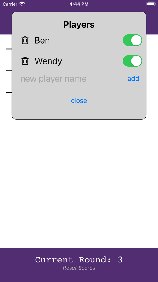 #3. AddItUp ScoreSheet (iOS) 由: Benjamin Messick