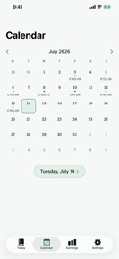 Ora: Shift & Earnings Tracker screenshot