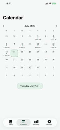 Ora: Shift & Earnings Tracker screenshot 2