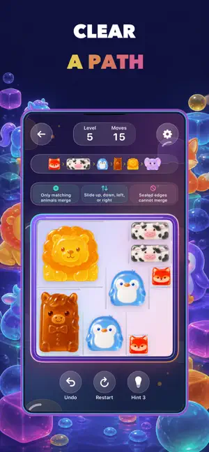 Jelleyful: Merge Puzzle screenshot 4