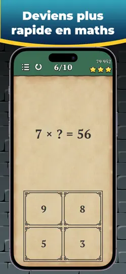 Capture d'écran de Roi Des Maths : École sur iPhone 4