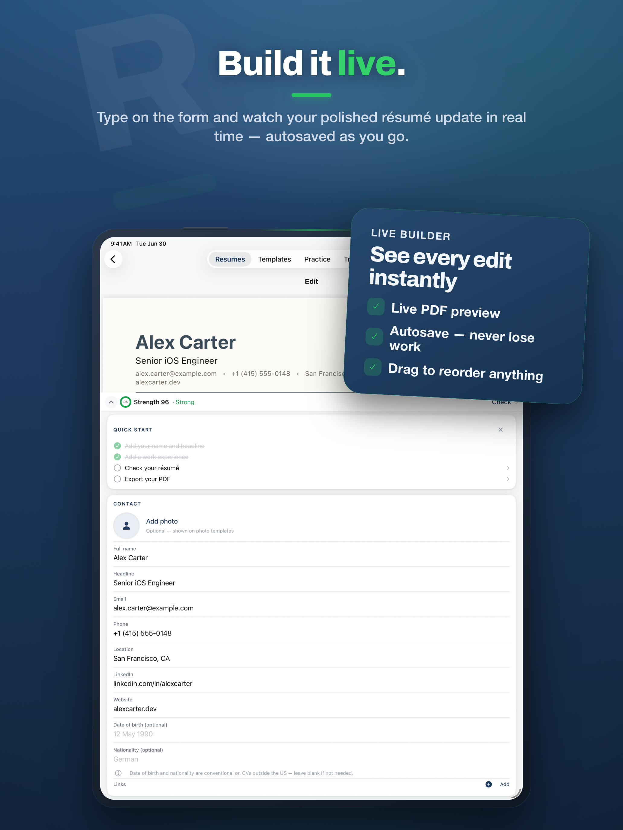 Resukai: Resume Builder screenshot 8