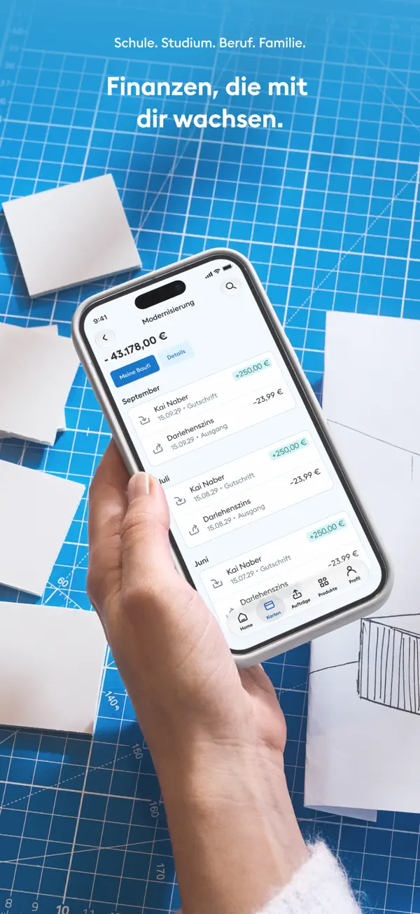 DKB iPhone App Screenshot 4 – Finanzen