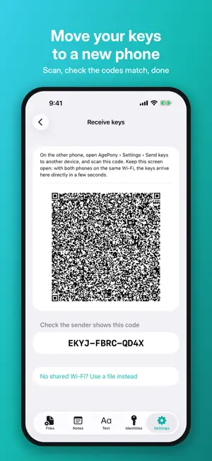 AgePony: File Encryption screenshot 3
