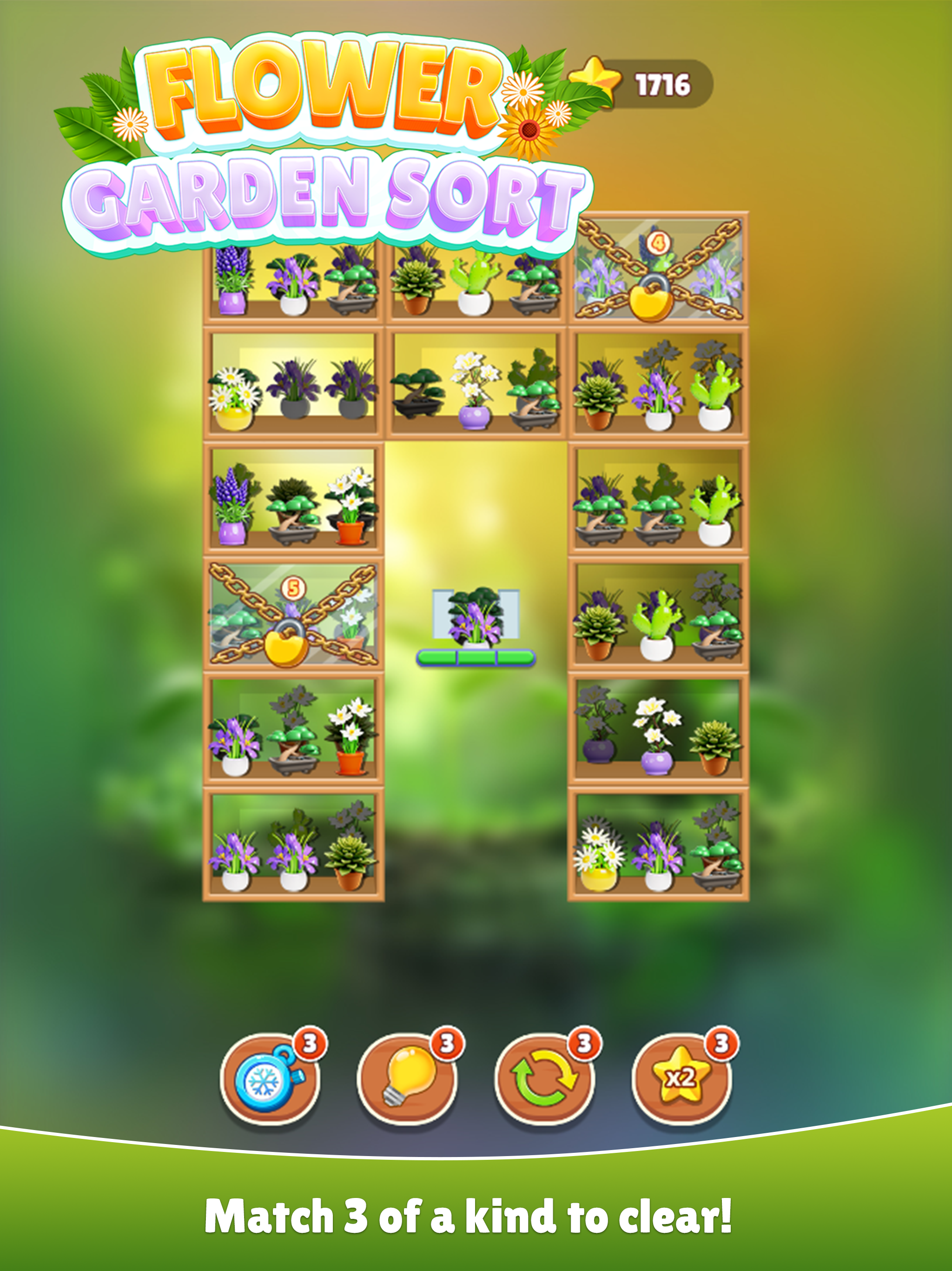 Plant Sort Flower Match Triple screenshot 16