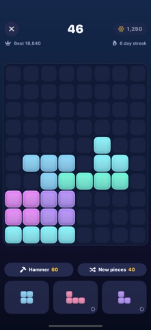 Blokora - Block Puzzle Drop iPhone screenshot