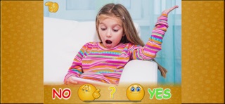 Emotions picture game for kids app screenshot