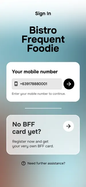 Bistro BFF iPhone screenshot 1