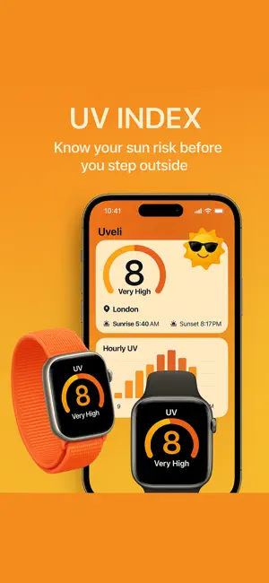 Uveli — UV Index Tracker screenshot 1