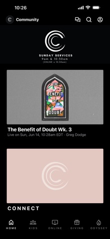 Community Christian Church, OH iPhone screenshot