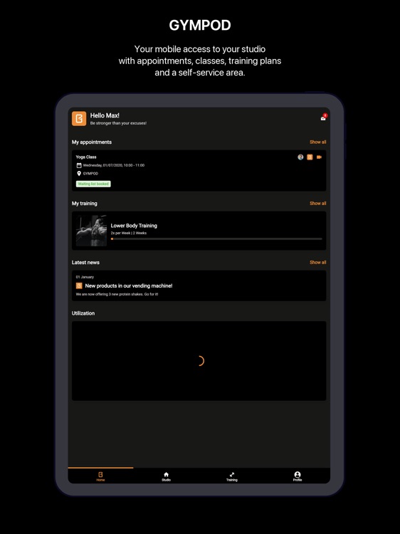 GYMPOD - Connect with the gym