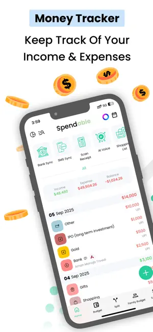 Finance Tracker・Money & Budget screenshot 1