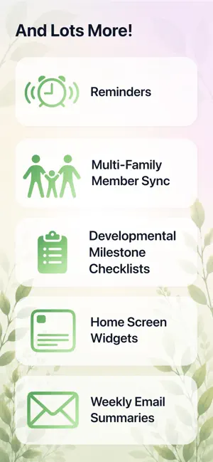 Leafling - Baby Tracker screenshot 4