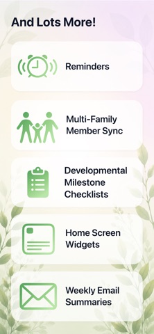 Leafling - Baby Tracker Screenshot 4 of 4