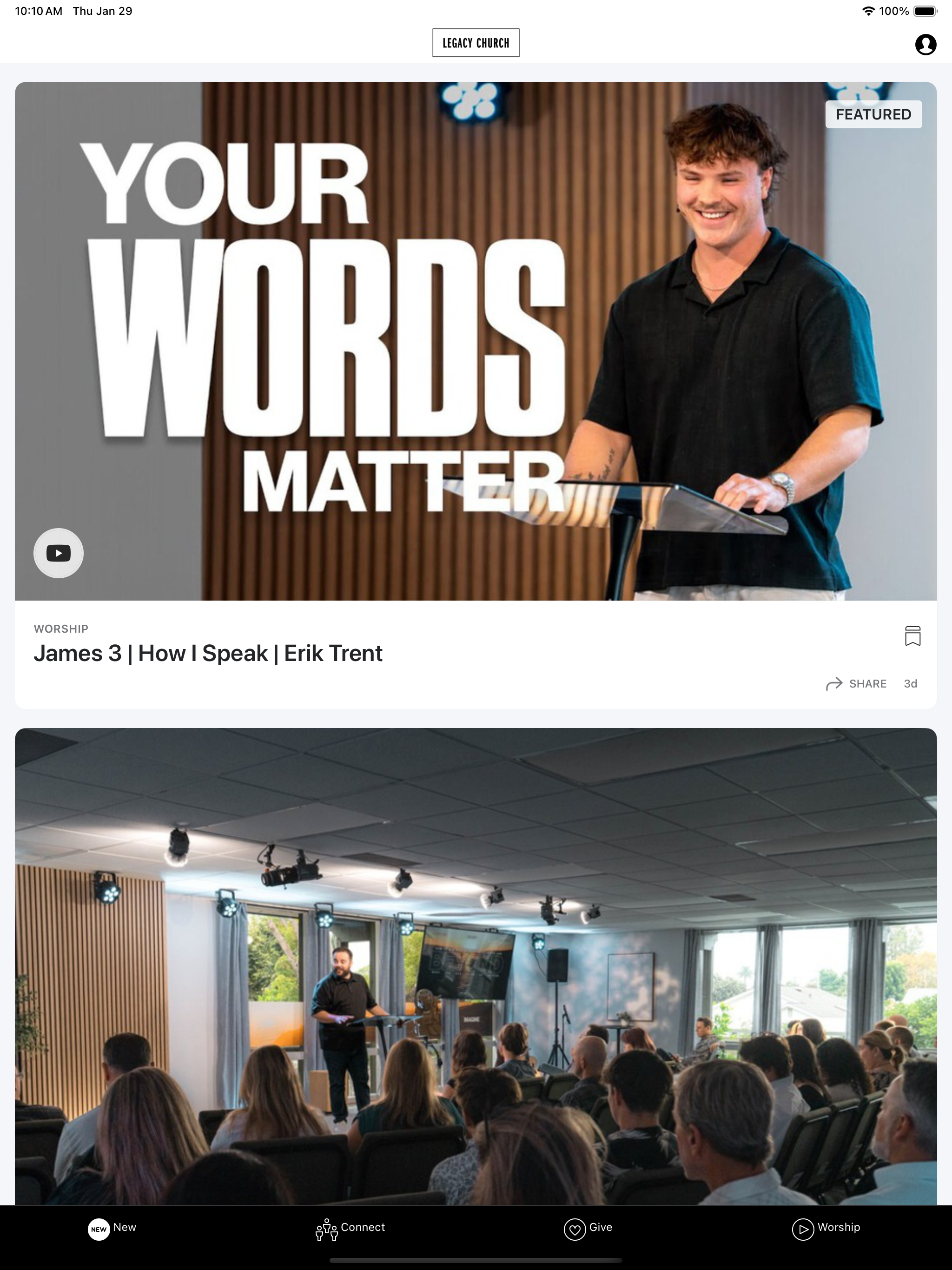 Legacy Church OC screenshot 4