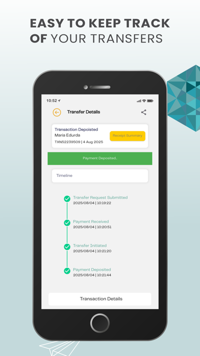 Real Money Transfer screenshot
