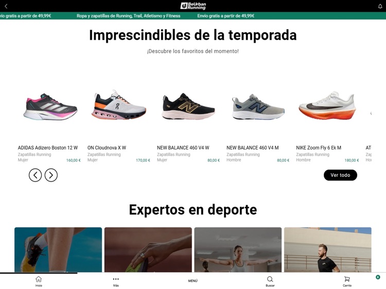 Be Urban Running - Moda