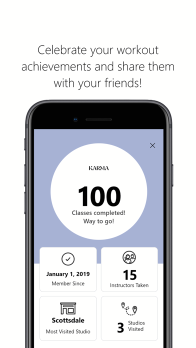 My Karma Studio iPhone screenshot 6 - Health & Fitness app