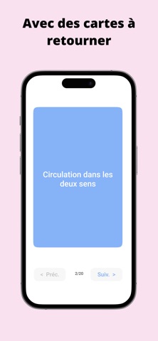 Code de la route + iPhone screenshot