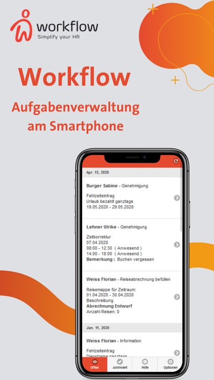 Personalwolke Workflow